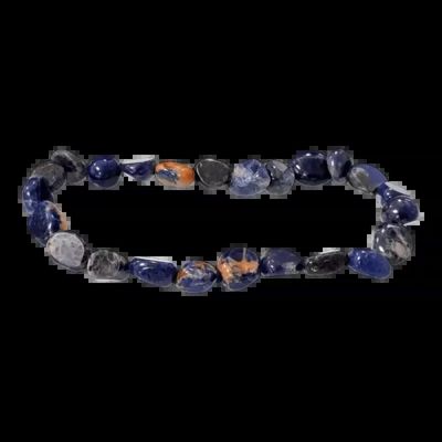 Bracelets - Sodalite A+ tumbled stone bracelet - ARABESK