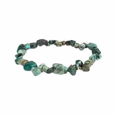 Bracelets - Bracelet turquoise naturelle d'Afrique pierres roulées - ARABESK