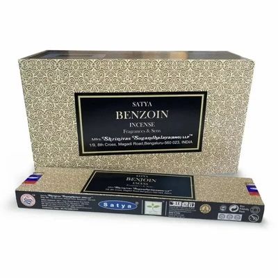 Senteurs - Encens Satya Fragrances & Sens Benjoin 15g - ARABESK