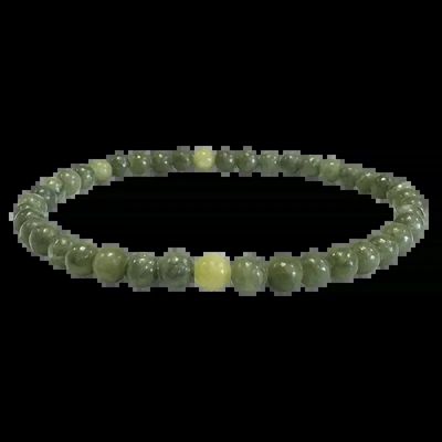 Bracelets - Bracelet Jade Nephrite A perles 4mm - ARABESK