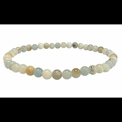 Bracelets - Bracelet Multicolored Amazonite beads 4mm - ARABESK