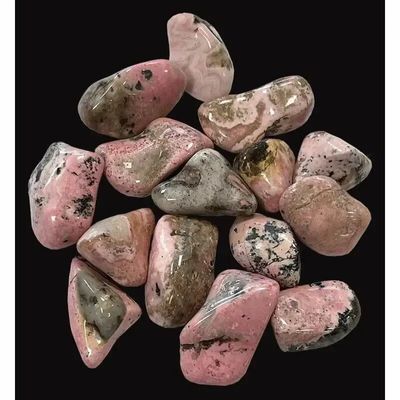 Jewelry - Rhodonite Peru AB tumbled stone 250g - ARABESK