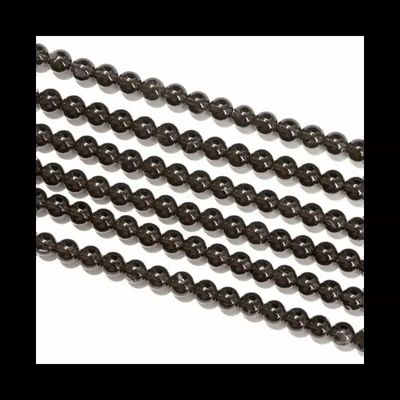 Jewelry - Rock crystal smoked A 6mm pearls on string - ARABESK
