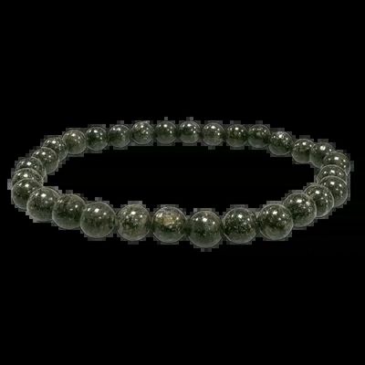 Bracelets - Serpentine Peru 6mm pearls bracelet - ARABESK