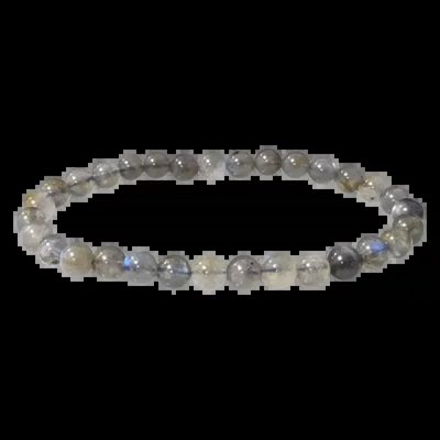 Bracelets - Labradorite bracelet with beads 5.5-6.5mm - ARABESK