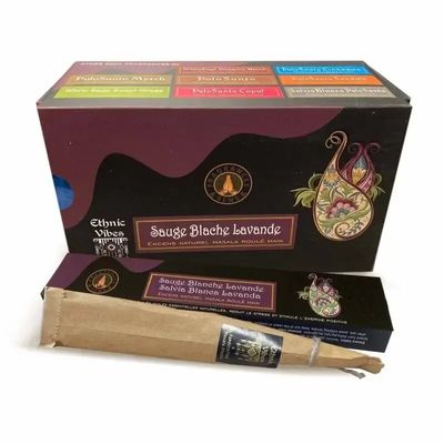 Senteurs - Encens Fragrances & Sens Ethnic Vibes Sauge Blanche & Lavande masala 15g - ARABESK