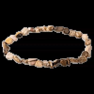Bracelets - Landscape Jasper Bracelet A rolled stones - ARABESK