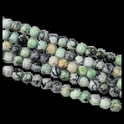 Jewelry - Variscite A 6mm pearls on string - ARABESK