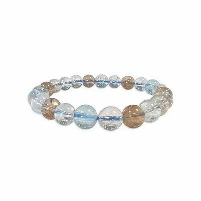 Bracelets - Bracelet Topaze Multicolore AAA perles 8mm - ARABESK