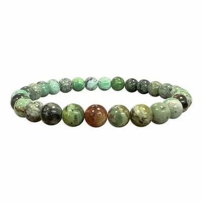 Bracelets - Bracelet Variscite AA perles 6mm - ARABESK