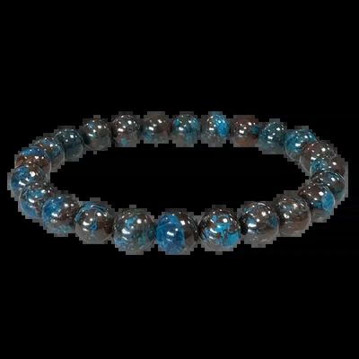 Bracelets - Chrysocolla bracelet Türkiye AAA beads 7mm - ARABESK