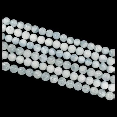 Jewelry - Aquamarine A beads 5.5-6.5mm on 40cm thread - ARABESK