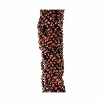Bijoux - Oeil de taureau AA perles 8mm sur fil 40cm - ARABESK