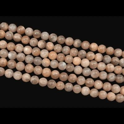 Jewelry - Black Moonstone AA beads 6mm 40cm Strand - ARABESK