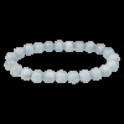 Bracelets - Bracelet Aigue Marine A perles 8mm - ARABESK