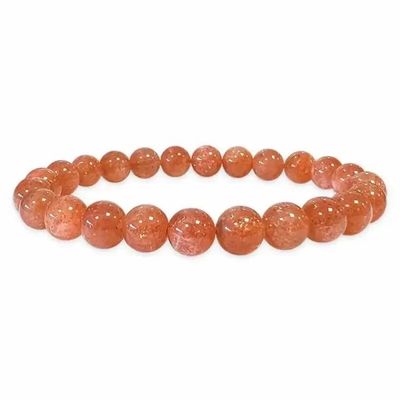 Bracelets - AAA Sunstone pearls bracelet 7.5-8.5mm - ARABESK