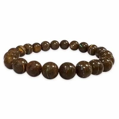 Bracelets - Bracelet Opale Boulder AA perles 7-8mm - ARABESK