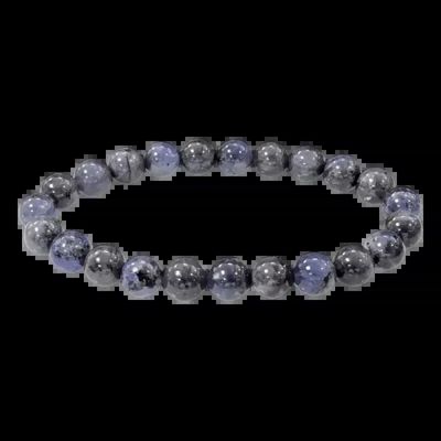 Bracelets - Bracelet Tanzanite A perles 7.5-8.5mm - ARABESK