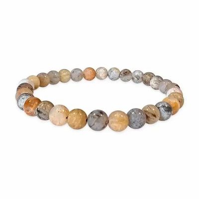 Bracelets - Agate Feather A 5.5-6.5mm pearls Bracelet - ARABESK