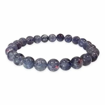 Bracelets - Bracelet Cordiérite Lolite AAA perles 6.5-7.5mm - ARABESK