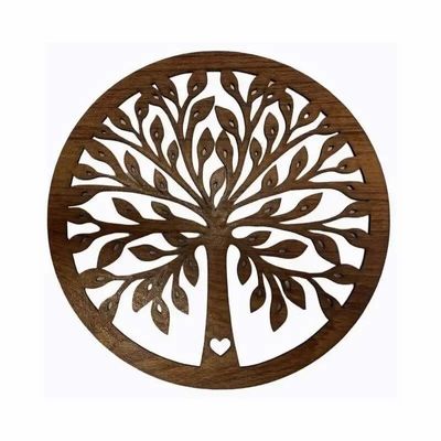 Wireless lamps - Wooden magnetic panel Tree of life and Heart - ARABESK