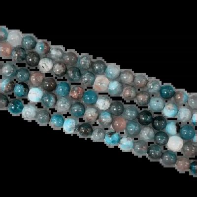 Bijoux - Apatite Bleue perles 5.5-6mm sur fil 40cm - ARABESK
