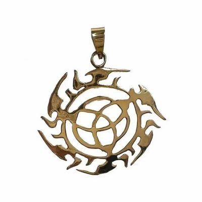 Bijoux - Pendentif Bronze Trisquette 4cm - ARABESK