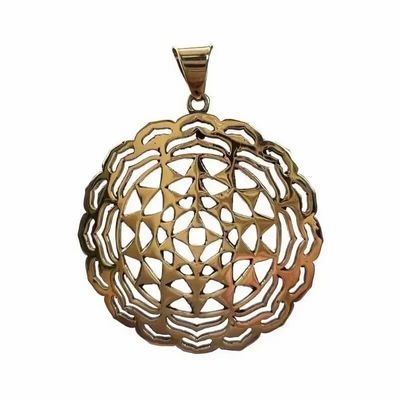 Jewelry - Bronze Pendant Mandala 4cm - ARABESK
