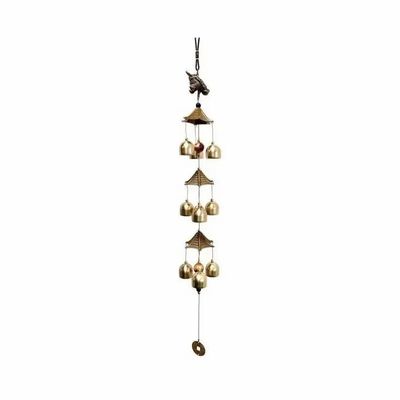 Decorative objects - Chime Temple Frog 67cm - ARABESK