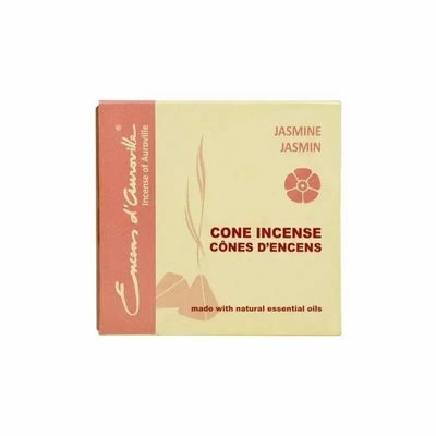 Senteurs - Encens d'Auroville Jasmin 5x10 Cônes - ARABESK