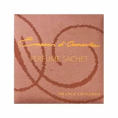 Scents - Scented Sachets incense Maroma Auroville Orange Cinnamon x 5 - ARABESK