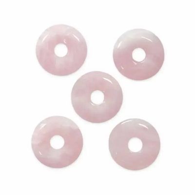 Jewelry - Pink Quartz Donut 3cm x5 - ARABESK