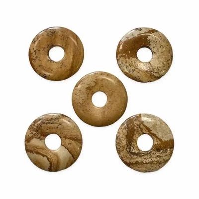 Jewelry - Donut Picture Jasper A 3cm x5 - ARABESK