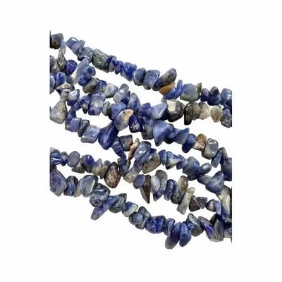 Bijoux - Sodalite A chips 5-8mm sur fil 80cm - ARABESK