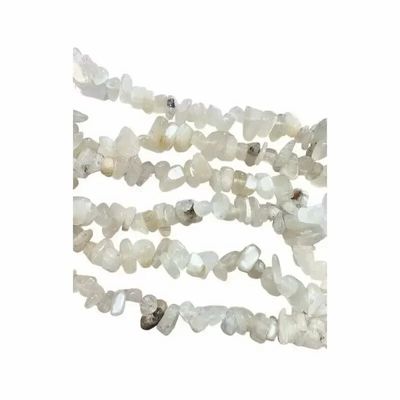 Jewelry - White Moonstone AA chips 5-8mm on a 80cm thread - ARABESK