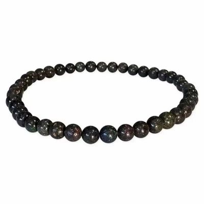 Bracelets - Black Opal Bracelet AA beads 4-5mm - ARABESK