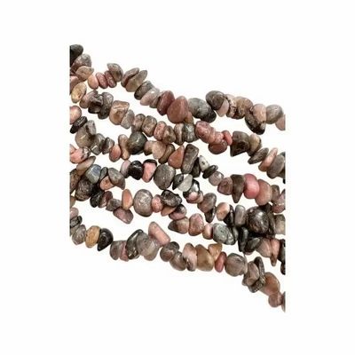 Jewelry - Rhodonite chips 3-8mm on a 80cm thread - ARABESK