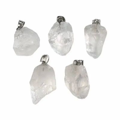 Jewelry - Rough Stone Pendant Rock Crystal A x5 - ARABESK
