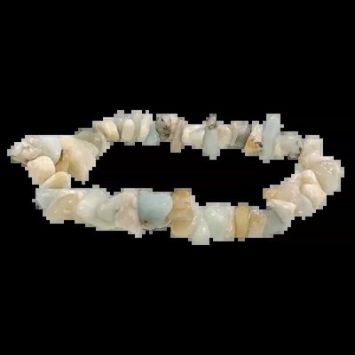 Bracelets - Bracelet Amazonite Multicolore chips 5-8mm 18cm - ARABESK