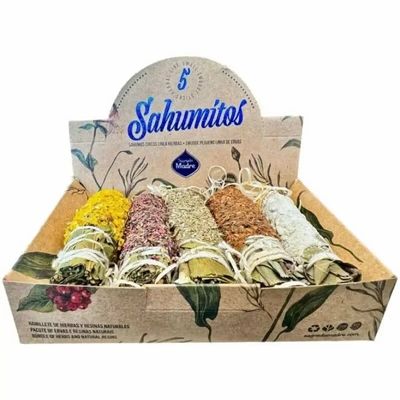 Scents - Sagrada Madre - Smudge Sahumitos x 5 Aromatic Flowers - ARABESK