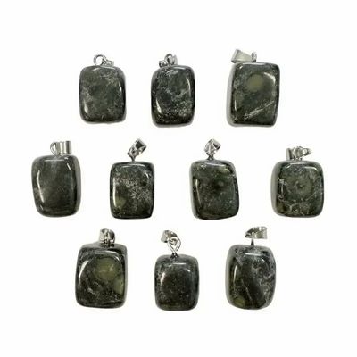 Bijoux - Pendentif Pierre Roulée Jaspe Kambaba x 10 - ARABESK