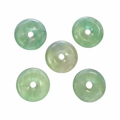 Bijoux - Donut Fluorite Verte 3cm x5 - ARABESK