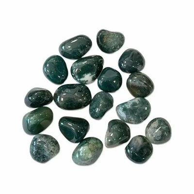 Jewelry - Moss Agate A tumbled stone 250g - ARABESK