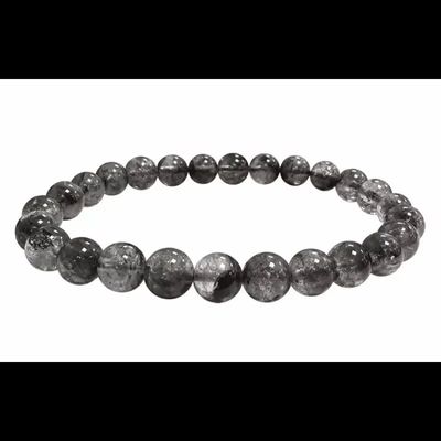 Bracelets - Bracelet Cristal Herkimer A perles 7-8mm - ARABESK