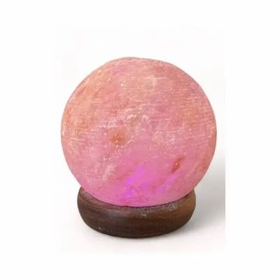 Lampes sans fil - Lampe de Sel Himalaya usb boule 9cm - ARABESK