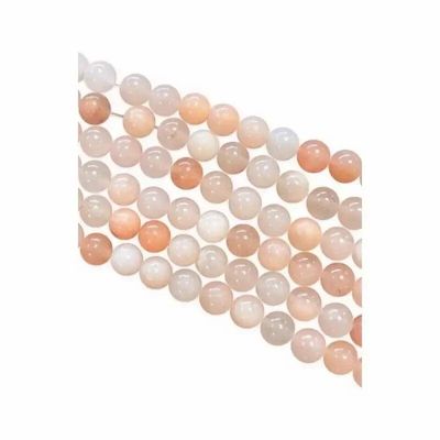 Jewelry - Peach Aventurine Beads 8mm on 40cm wire - ARABESK