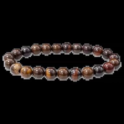 Bracelets - Iron Eye Bracelet AA 8-9mm beads - ARABESK