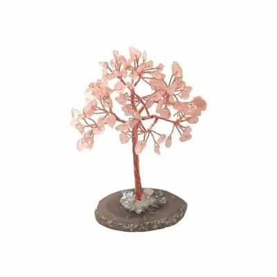 Jewelry - Tree of Life Rose Quartz on Agate 12-13cm - ARABESK