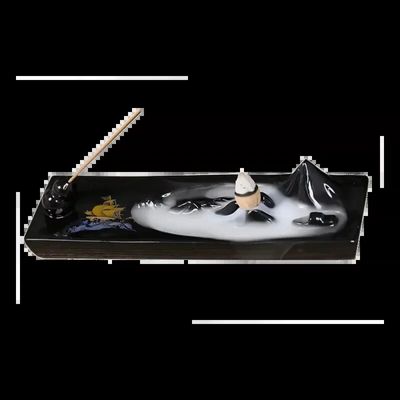 Scents - Backflow Ceramic Incense Holder The Enchanted Island 21cm - ARABESK