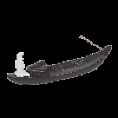 Scents - Chinese Boat Ceramic Incense Holder 28cm - ARABESK
